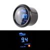 Dragon Gauge Car Gauge 2" 52mm VOLTS Gauge Car Voltage Meter Blue LED Black Shell Automotive Gauges Digital Display 12V Vehicle