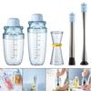 Shaker Cup Martini Making Barware Bartending Kits Mixer Bartender for Birthday Gifts