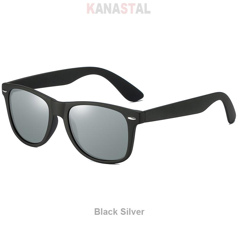 

KANASTAL Polarized Sunglasses Men Women Brand Design Driving Square Frame Sun Glasses Male Classic Gafas De Sol UV400 2140