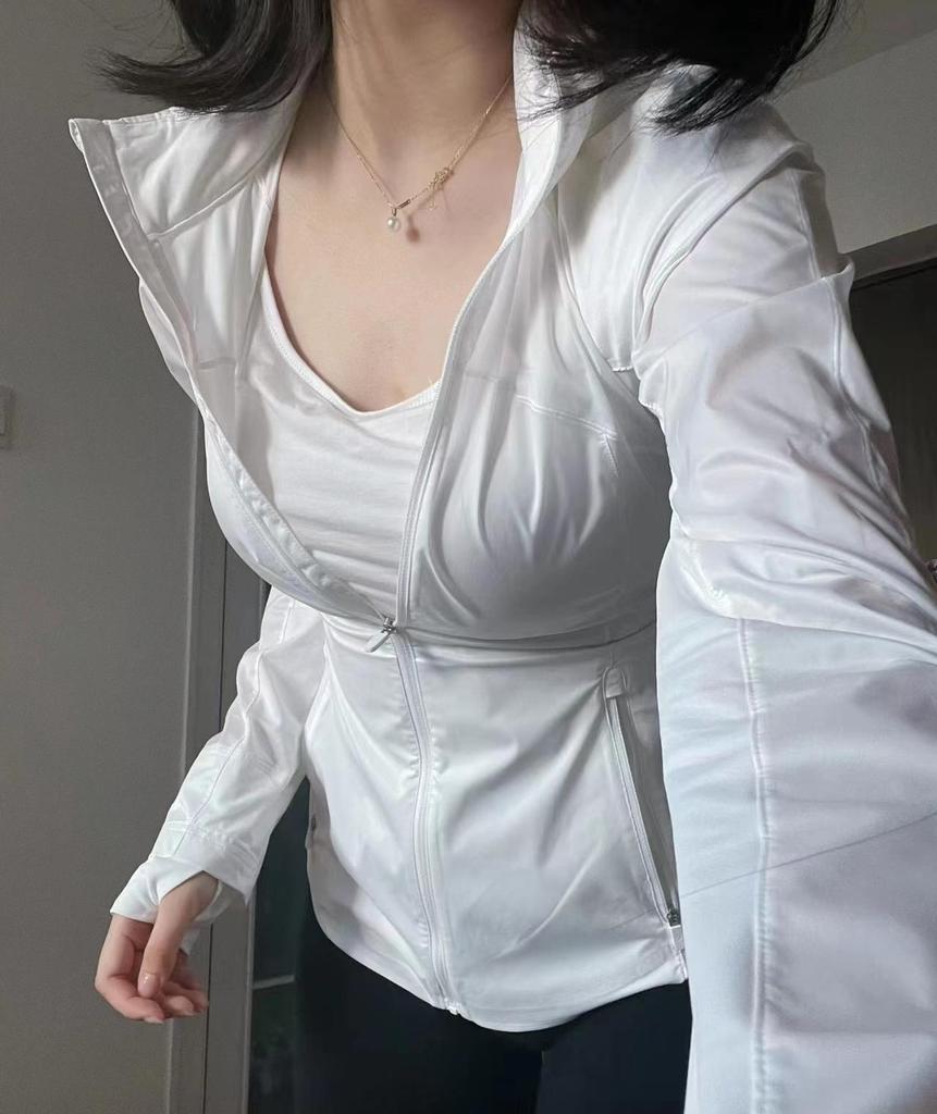 Women's Slim Fit Sun Protection Jacket - Hooded, Ice Silk, Long Sleeve, Breathable, Anti-UV