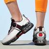 Anta Textile, Synthetic Leather Cushioning Slip Resistant Abrasion Resistant Low Top Running Shoes Men's White Red 112035596-1