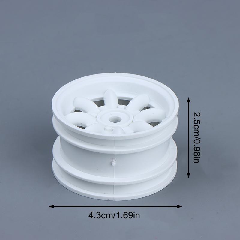4Pcs Racing Wheel Set For M03 M04 M05 Xm01 Mjx 14303 14304 | Plastic Rc Car Wheels | Upgrade Parts 53341