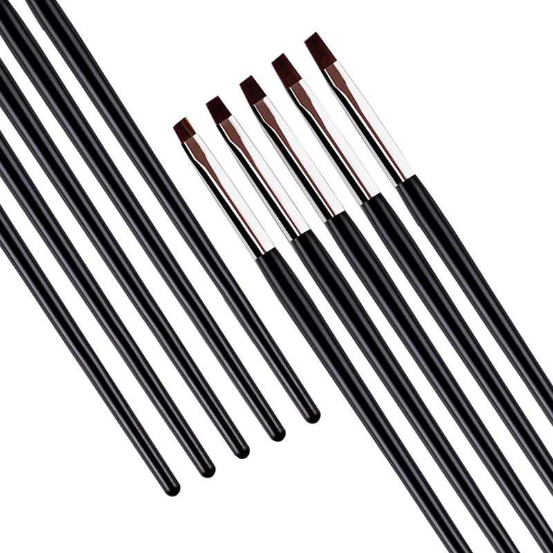 5/7Pcs Dental Resin Shaping Brush Pens Nylon Brush Nails Art Brushes Various Size Dentistry Composite Teeth Dentistry Material