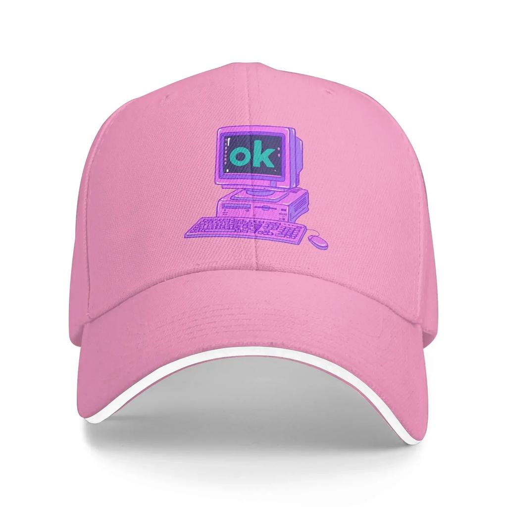 Summer Radiohead Baseball Cap Ok Computer Hunting Camping Classic Print Sun Trucker Hat Men Women High Quality Baseball Caps
