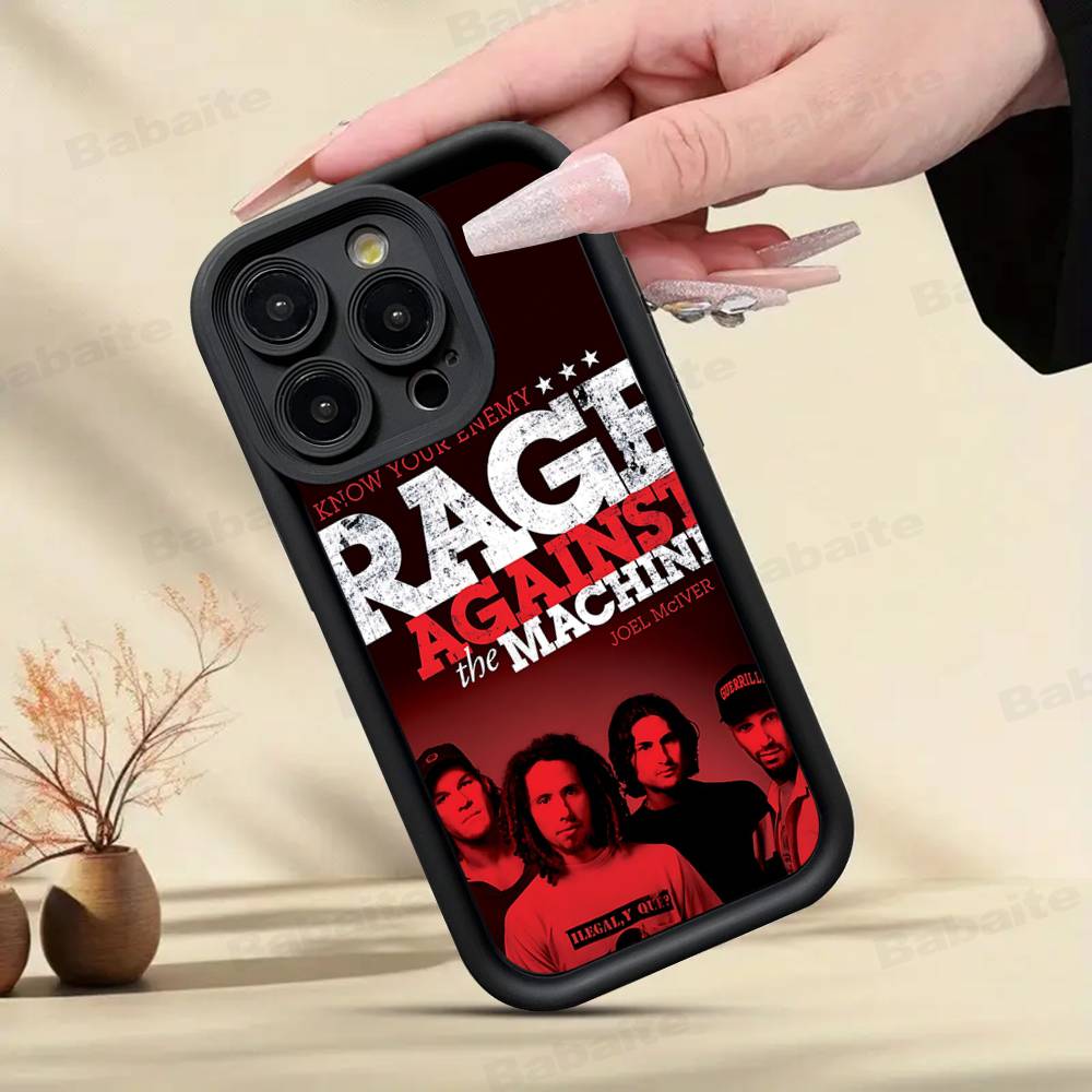 R-Rage A-Against T-The M-Machine Band Phone Case For IPhone 17 16 15 14 13 12 11 Pro Max Plus Mini Luck Cover