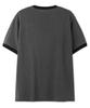 BASEMOMENT Pigment Washing Ringer Pocket Tee Charcoal