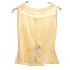 LOUIS VUITTON French silk blend No sleeve blouse 34 Generation Women Used