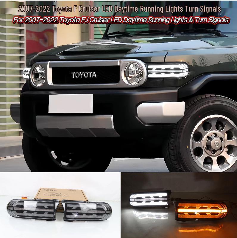 LED DRL & Turn Signals for 2007-2022 Toyota FJ Cruiser
