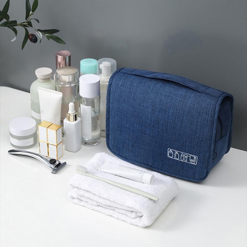 Foldable Toiletry Bag Organizer Hanging Storage Bag Bathroom Makeup Bag Case Cosmetic Bag Travel Bag For Travel Business
