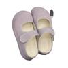 Leather Velcro Mary Jane Shoes Slippers Women's 2025 Summer New Baotou Soft Sole Platform Versatile Cool Slippers