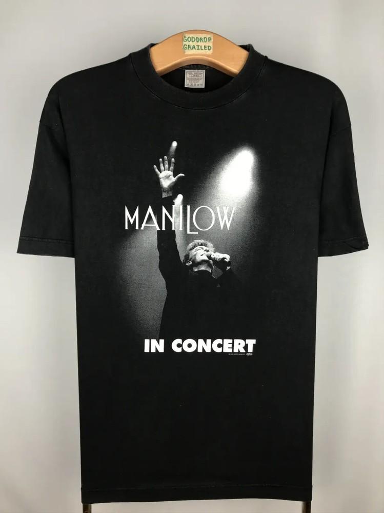 90s Vintage Barry Manilow In Concert Tour T Shirt Unisex T-Shirt S