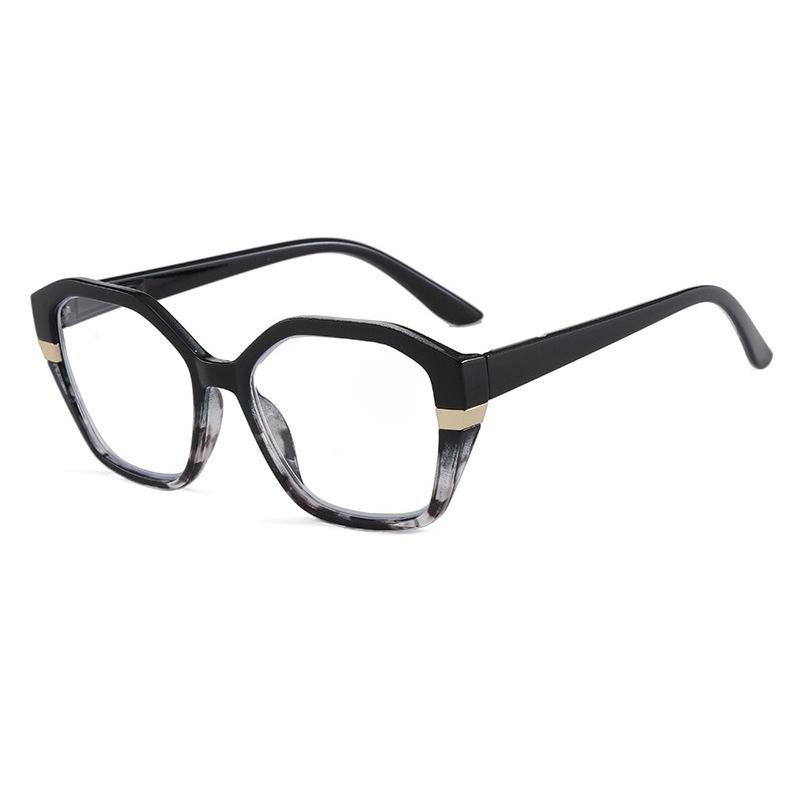 

New Stylish Cat-Eye Presbyopia Glasses Large-Frame Comfortable High-Definition Blue Light Blocking Women Reader Eyewear 4.0 чёрный