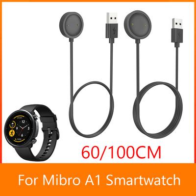 Smartwatch Charging Wire Magnetic Charger Dock Cord Replacement Fast Charging Cable Base Accessories for Mibro A1 Smartwatch
