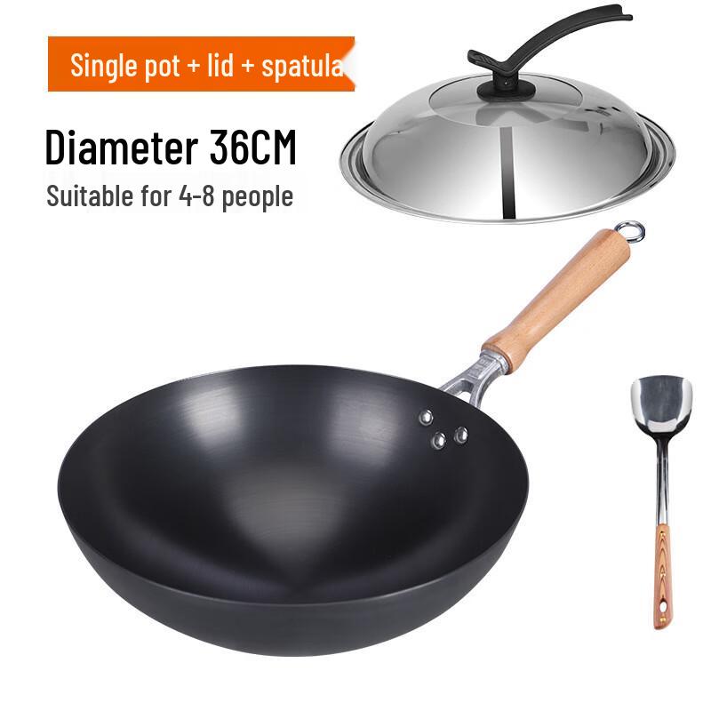 Wutuo Traditional Iron Wok