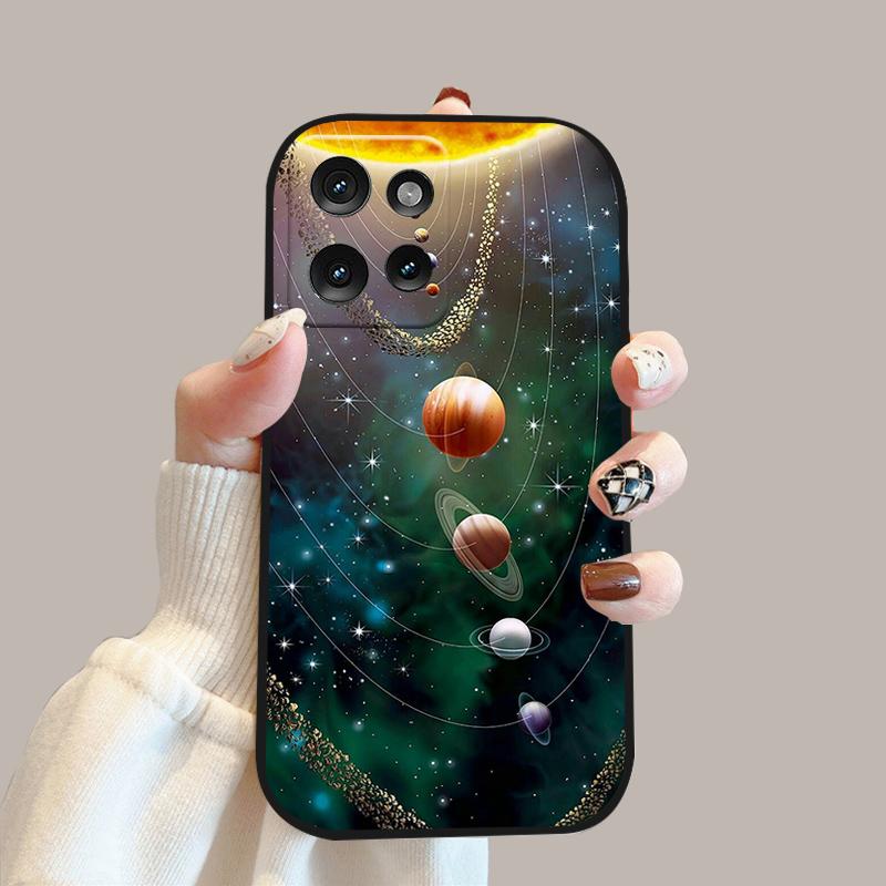 Fashion Painted Coque Case For Moto Edge 50 Soft Silicone TPU Phone Cover For Motorola S50 Edge50 Neo 5G Shockproof Protector