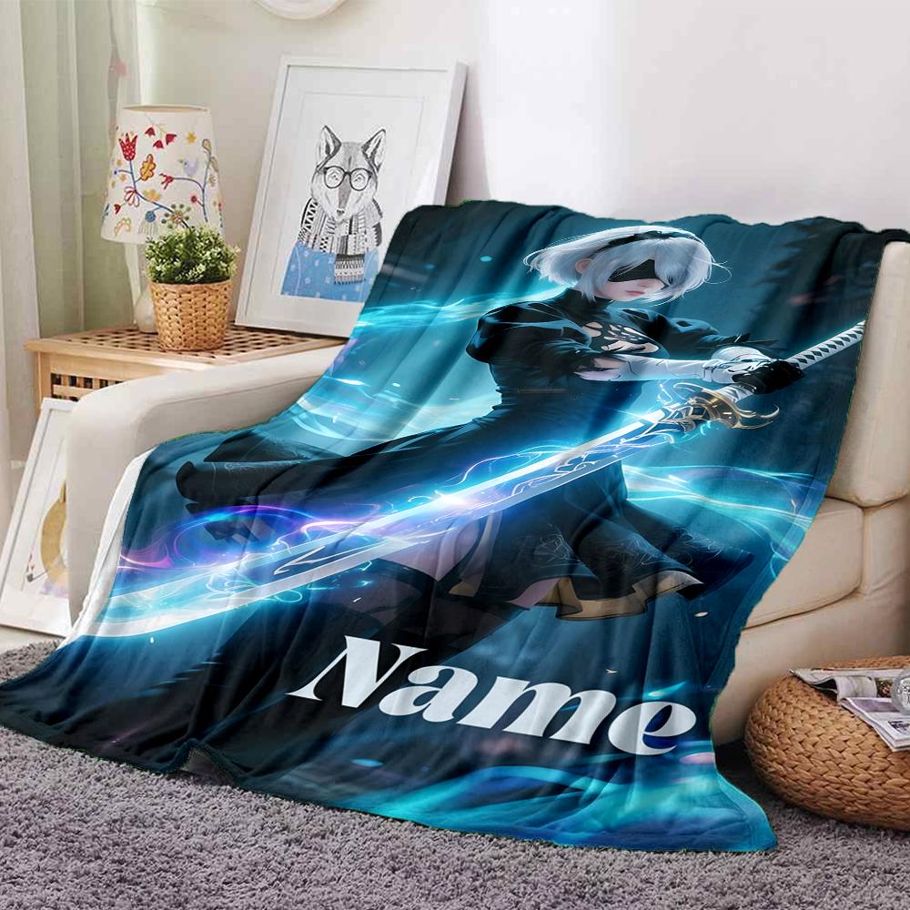 Custom Name Ghostly Urban Legends blanket for Couch & Bed, Plush Cozy Fuzzy Blanket Super Soft & Warm Blankets for Fall and Winter. 0908158