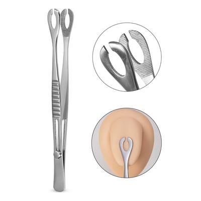 Selbstverriegelnde Body Piercing Pinzette Ohr Lippen Ring Halte Werkzeuge Chirurgischer Stahl Punktion Piercing Werkzeuge für Nase Zunge