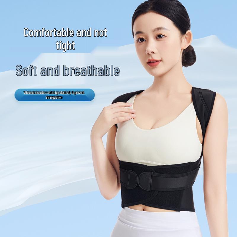 Unisex Upright Posture Corrector: Comfortable Shoulder Strap for Posture Improvement and Back Support