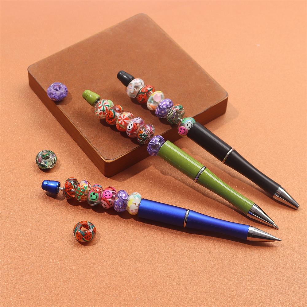 30/50/100pcs Resin Large Hole Bead Lighting, European Craftsmanship Bead Spacer Bead DIY Jewelry Bracelet Necklace Earring Jewelry Production