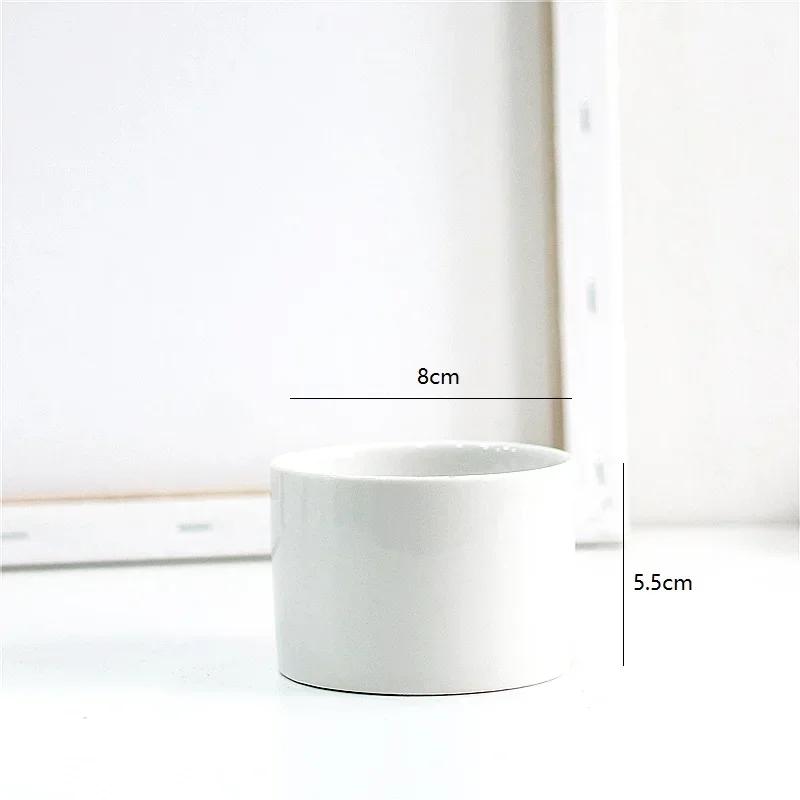 Nordic Ceramic Iron Art Marble Vase Pattern Rose Gold Green Table Plant Pot For Home Office Vases Decor Succulent Flower Pot