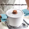 1/2Pcs Anti-Heat Silicone Gloves Insulated Hand Holder for Baking Oven Microwave Anti-Slip Kitchen Plate Mat Gadgets
