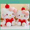 Hello Kitty Cartoon Plush Toy With Fluffy Exterior For Bedroom Decor And Gift Giving