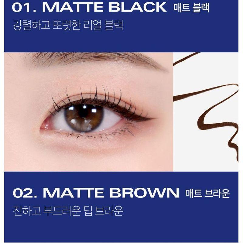 Bbi@ - Never Die Brush Eyeliner - 2 Colors