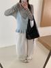 Women's Gentle V-neck Ruffled Knit Camisole Vest - 2026 Early Spring Collection