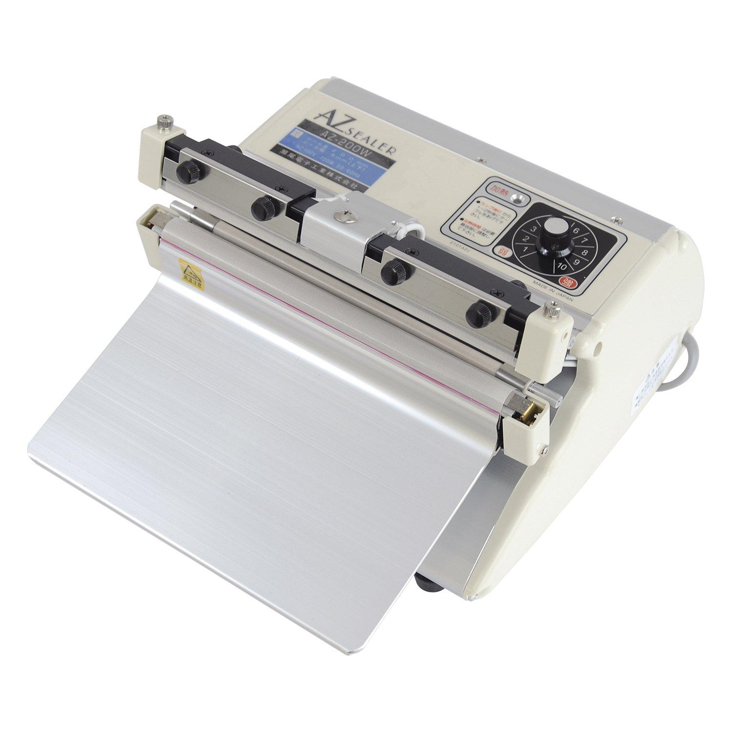 

Tabletop sealer for thick gusset bags AZ-200W