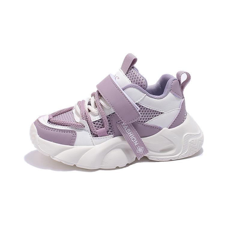 

Сетчатая весенняя и осенняя детская обувь для пап, обувь для детей среднего и большого размера, новая сетчатая обувь для учеников начальной школы, повседневная обувь 40