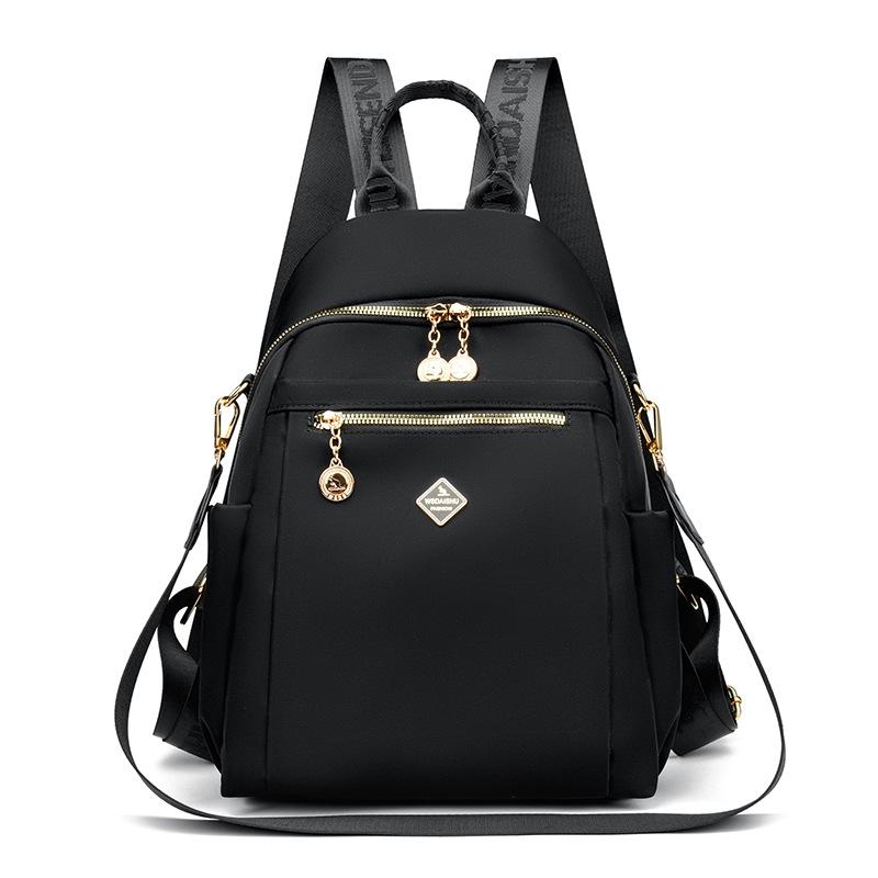 

Рюкзак, Повседневная дорожная сумка большой вместимости, Модный рюкзак для путешествий и учебы чёрный