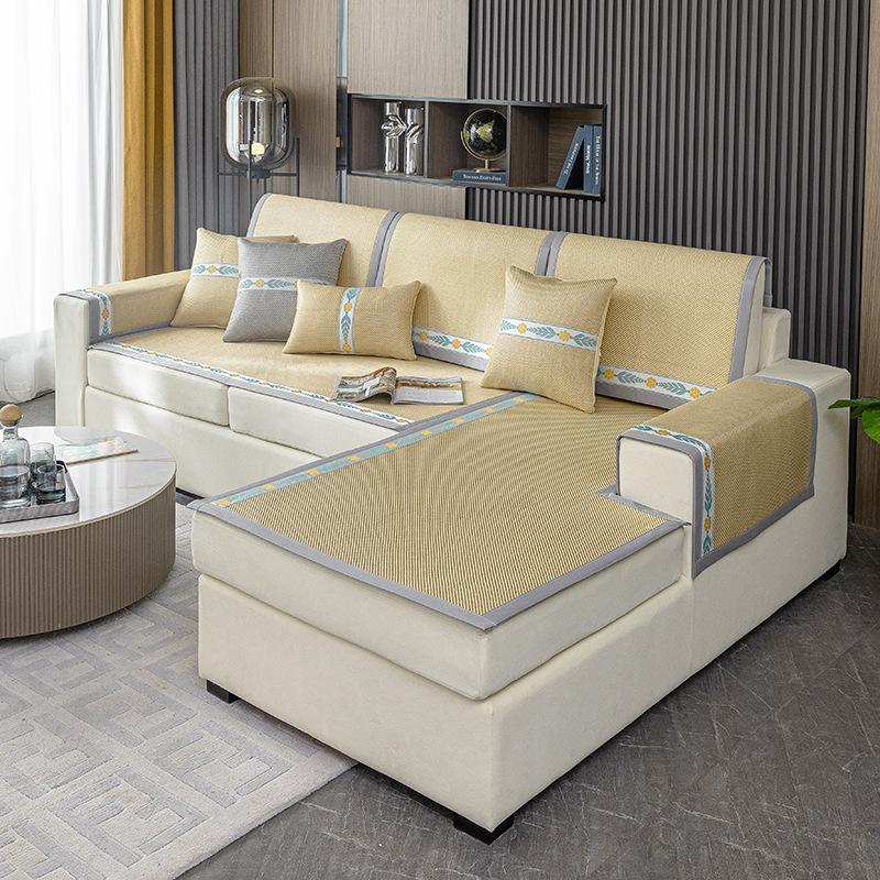 

Ледяной шелковый коврик из ротанга, подушка для дивана, новинка, летняя крутая подушка для дивана Argy Wormwood, защита от комаров, летний чехол для дивана 60*60