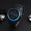 Men's Multifunctional Waterproof Luminous Sports Watch with Large Dial and Black Screen