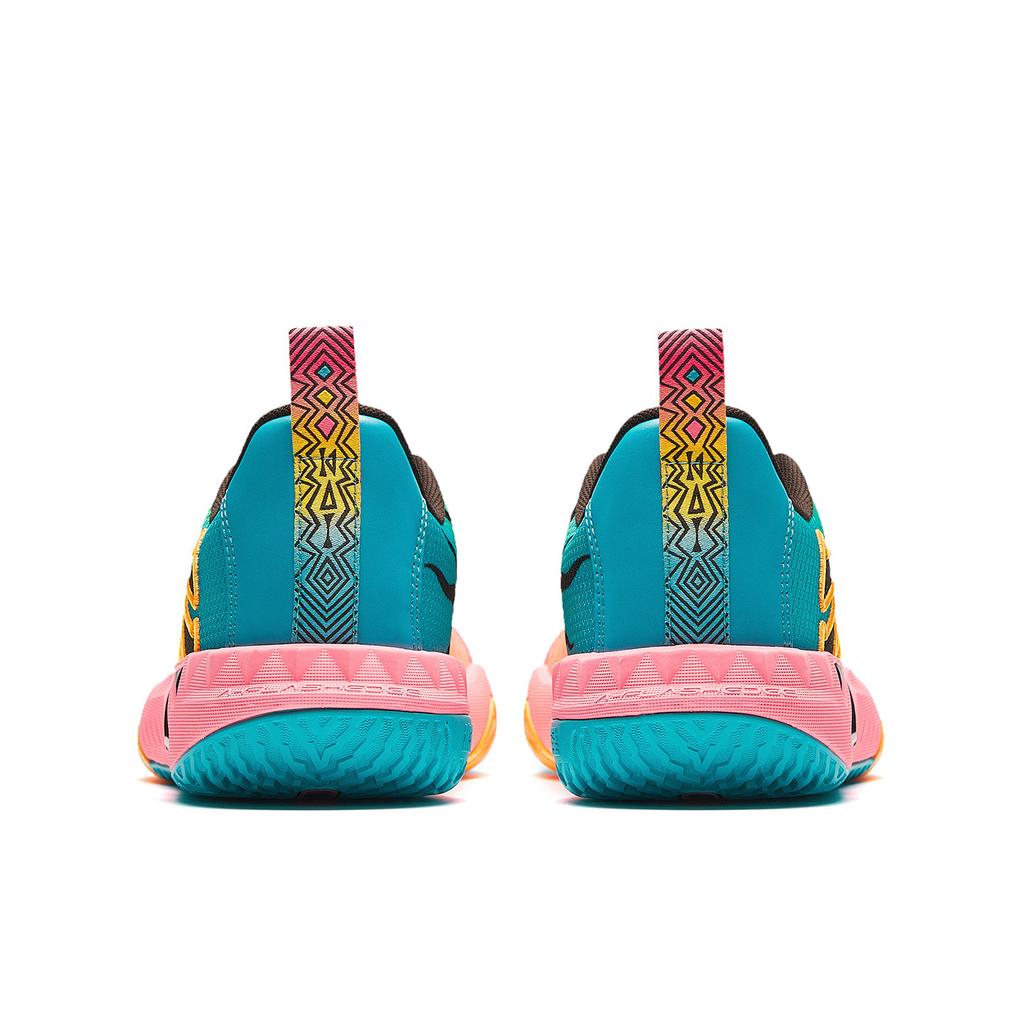 Anta KAI TEAM 2 Low Top Basketball Shoes Men's Pink Orange Blue 112621622-2
