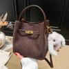 Super Popular Small Bag for Women Autumn Winter Vintage Hot Selling Crossbody Mother-Child Bag Trendy Handheld Bucket Bag This Year