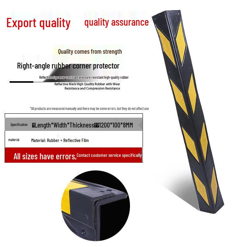 Reflective Rubber Corner Guard