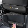 1PC Universal New Car Back Protector Cover Seat Back Anti-Kick Cushion Pad for Cayenne Panamera Macan 911 718 Cayman 918