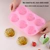 Creative rose cake mold high-temperature silicone mold Valentine's Day DIY baking mold handmade soap mold