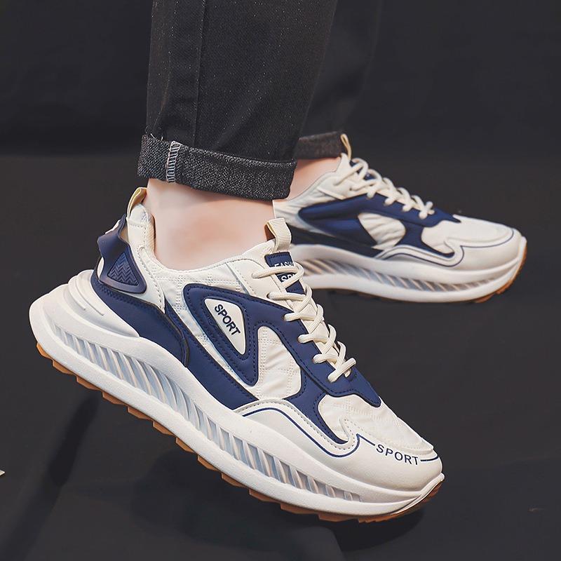 Men's shoes platform heightening shoes spring fashion versatile dad shoes men's sports shoes