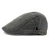 Cotton Peaked Cap Men's Forward Cap Spring Summer Beret Women's Forward Cap