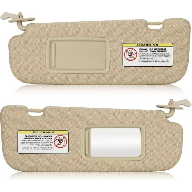 Car Sun Visor For Hyundai Elantra 2011 2012 2013 2014 2015 Replaces Sunvisor Driver Passenger Side Shade 852103X000 852203X000