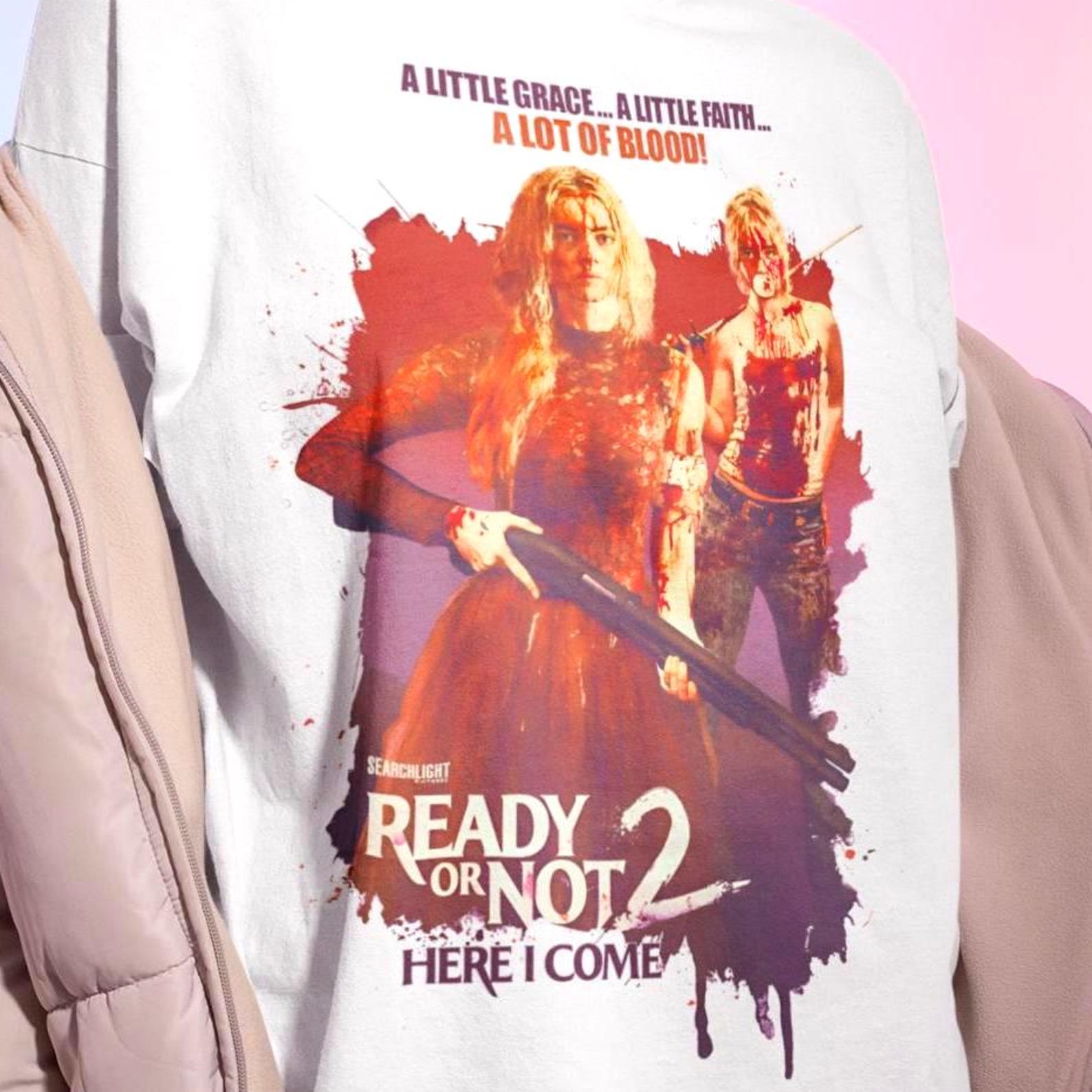 Ready or Not 2 Movie Shirt - Horror Movie Tshirt,Samara Weaving Tee M