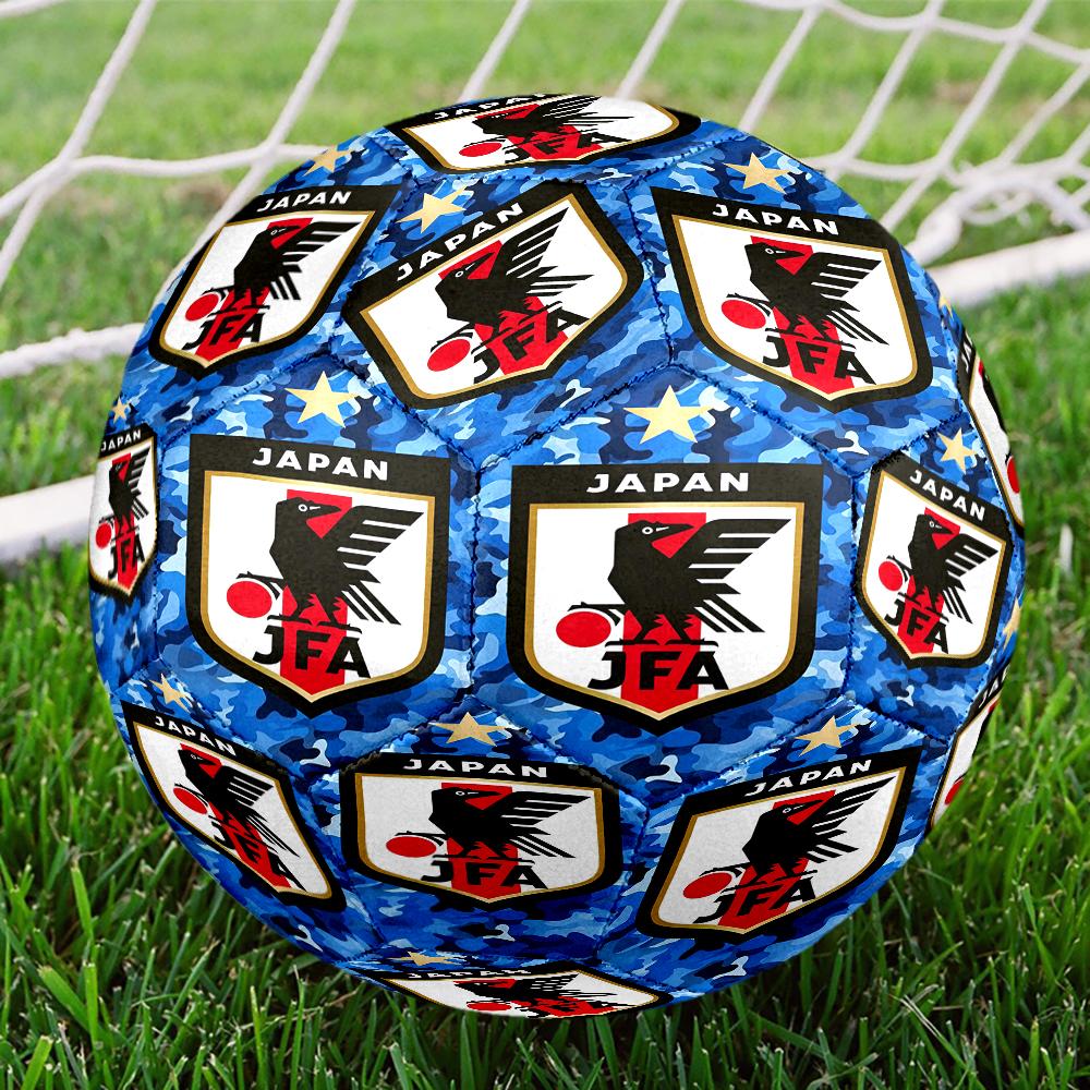 Japan Football Association Emblem Size 5 Soccer Ball,Indoor/Outdoor Suitable for Training Matches Tournaments Practice Games Perfect Gift for Fan