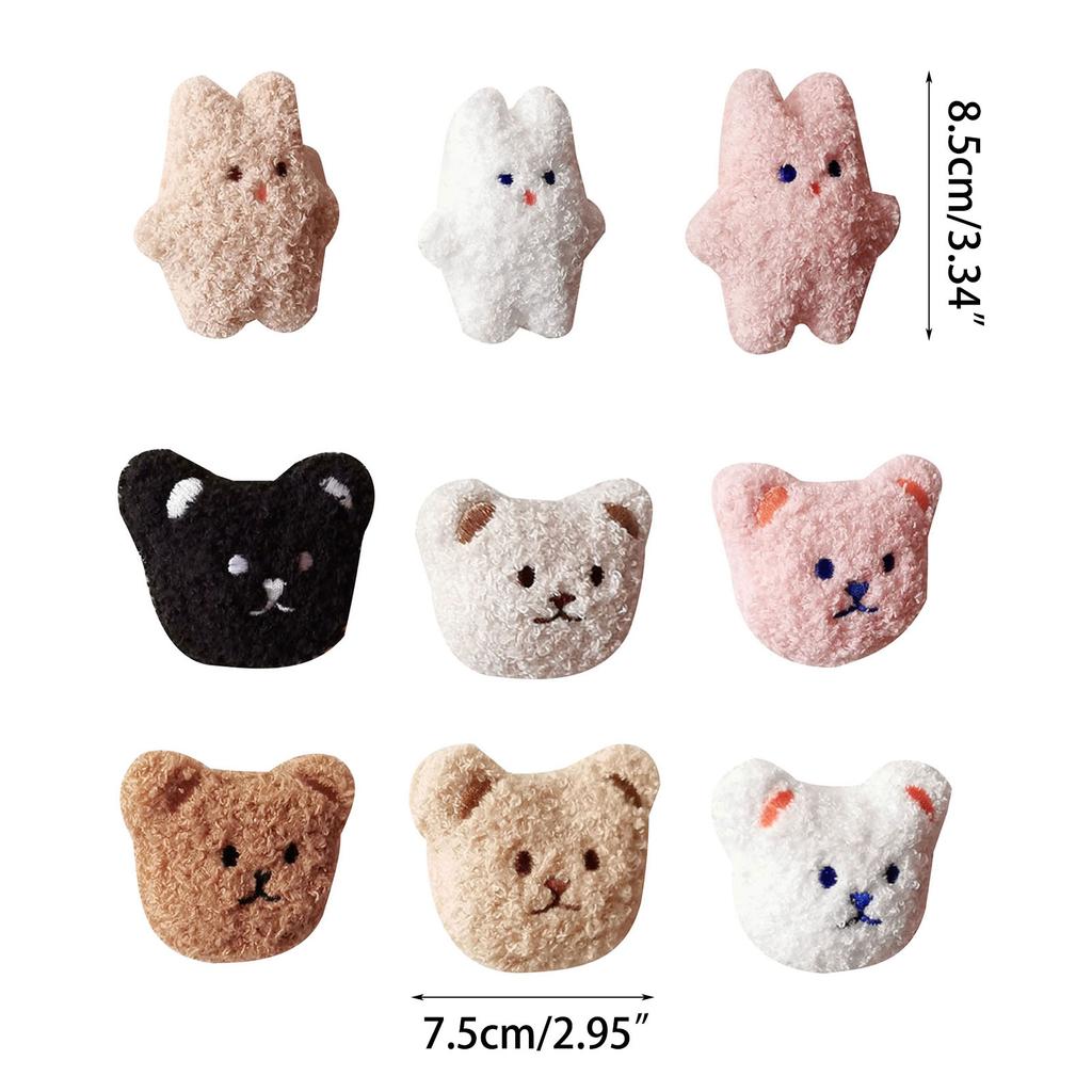 Cartoon Türstopper Wandschutz Türgriff Puffer Klebend Geräuschdämpfendes Türanschlagpad zum Schutz von Wand Tisch Türklinken