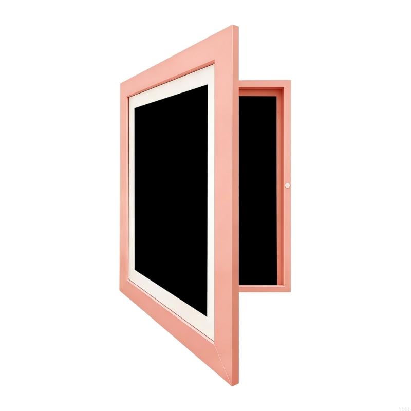 Artwork Display Storage Frame for Wall Artwork Frames Changeable Kids Art Display Frame with Front Opening Access, Y5GB
