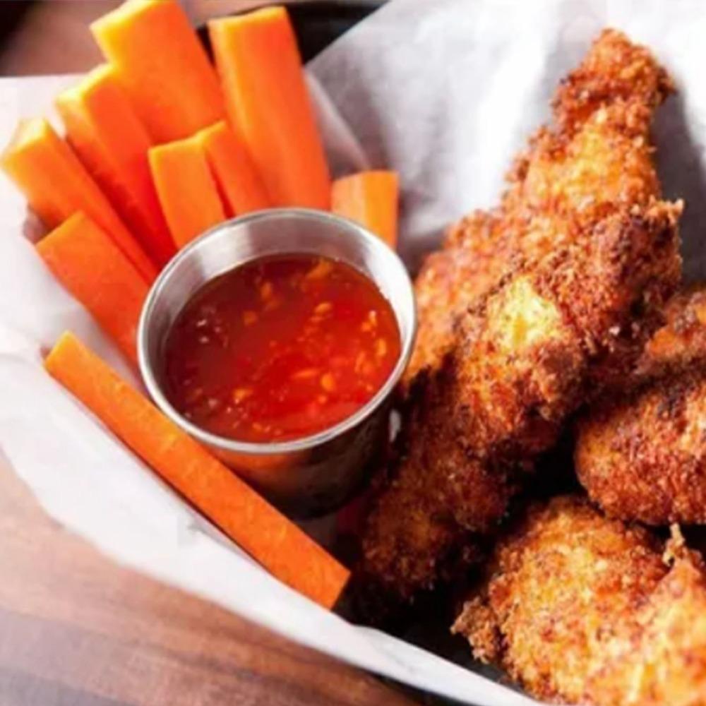 6 Pcs 70ml Stainless Steel Wine Glass Leakproof Stainless Steel Sauce Cups  Home Use