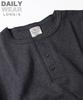 AVIREX DAILY RIB HENLY NECK TEE 6153482 men's S charcoal