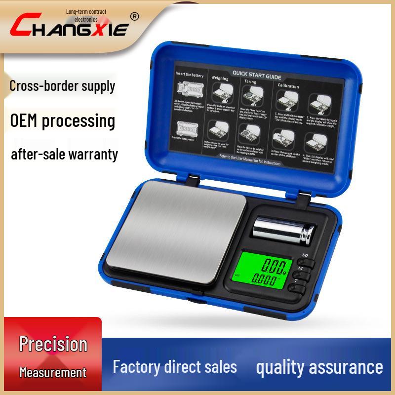 Compact High-Precision Digital Gram Scale for Jewelry, Tea, and Gold