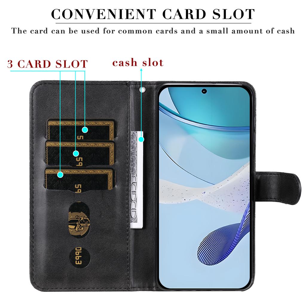 For Realme GT 7 Pro 5G Case Zipper Wallet Calf Texture PU Leather Phone Cover