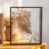 Handmade 3D Eternal Flower Frame: Baby's Breath & Rose Dried Floral Decoration